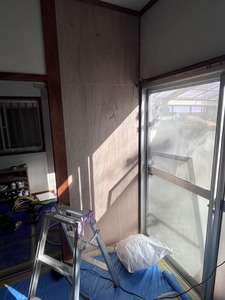 復旧クロス下地