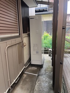 設置完了