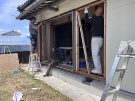 サッシ取替え工事