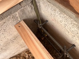 基礎補強・鉄筋・型枠