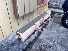 基礎補強生コン打設