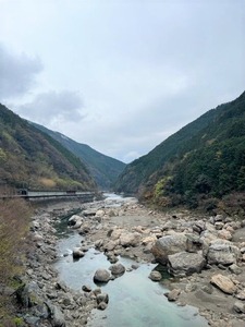 面河第三ダム上流