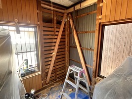 梁新設・筋交い新設