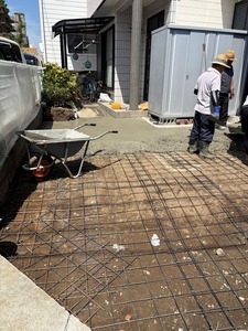 生コン打設