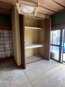 クロゼット完成