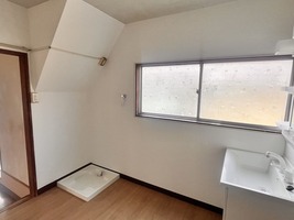 洗濯機置き場新設