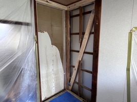 アルミアングル下地