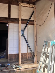 土台・梁新設・Kダンパー