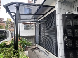 テラス完成