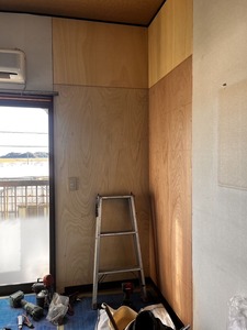 復旧クロス下地