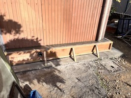 基礎補強生コン打設