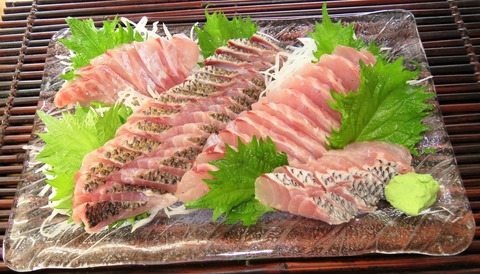 ムツの刺身