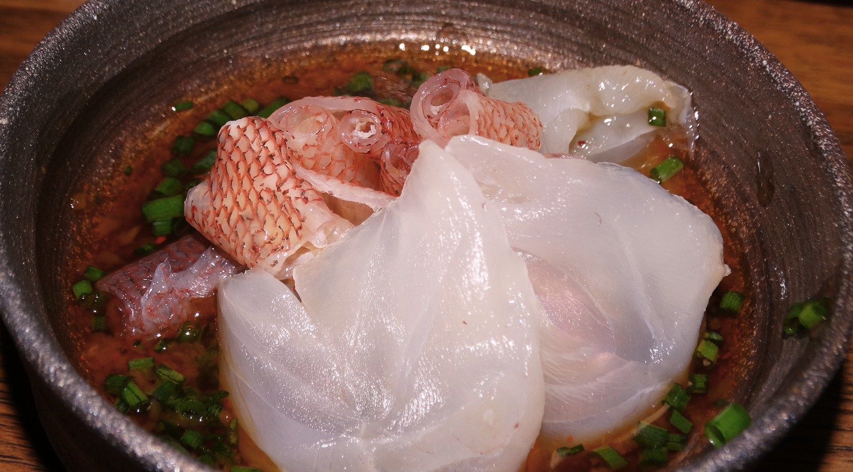 アカハタ刺身 土佐料理 旬の鰹がゆく