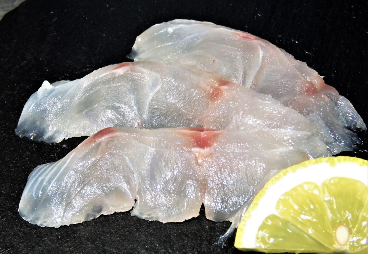 キダイの刺身で親子談義 土佐料理 旬の鰹がゆく