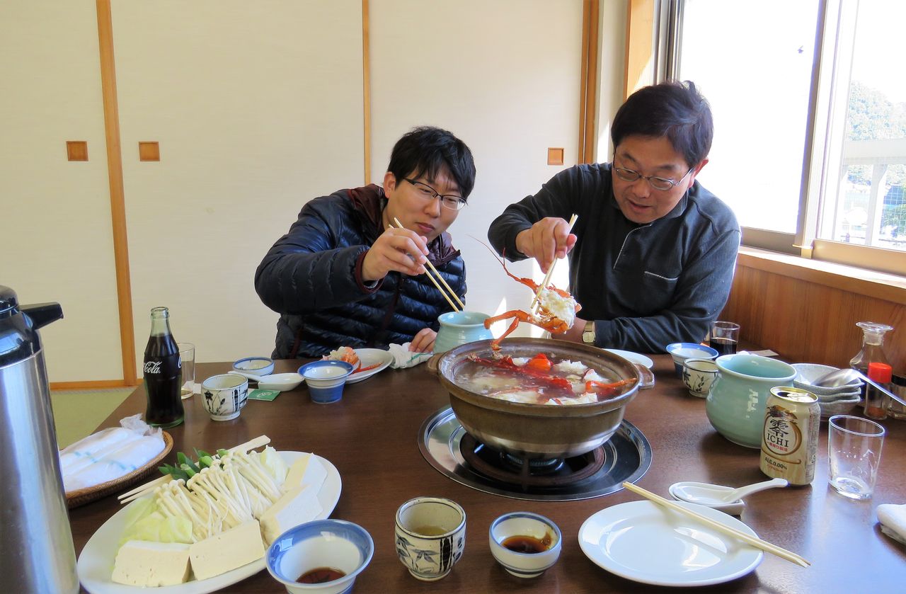 家族で味わう伊勢海老料理 いせえび料理 中平 さんへ行く 土佐料理 旬の鰹がゆく