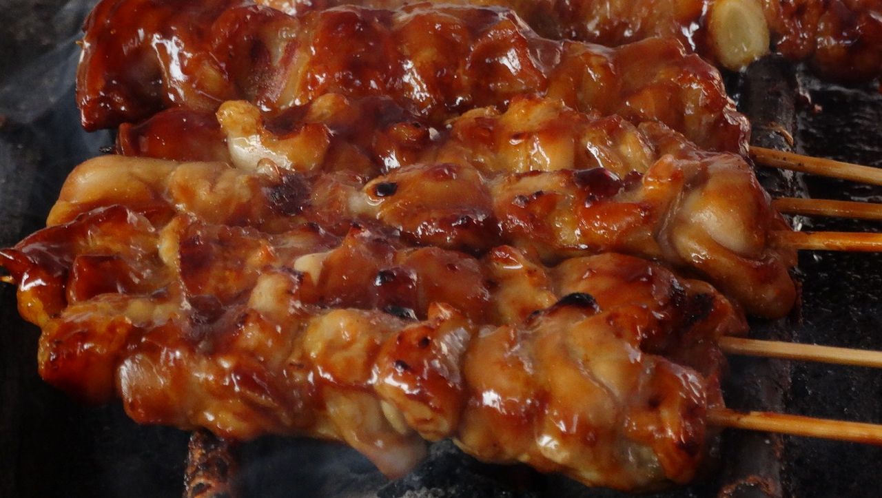 焼き鳥串の部位 土佐料理 旬の鰹がゆく