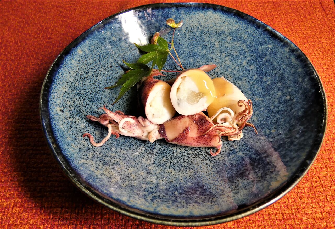 夏の小ヤリイカ 土佐料理 旬の鰹がゆく