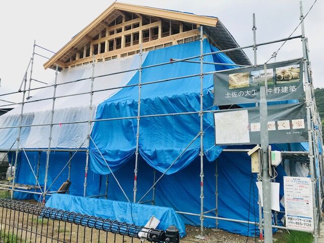 地元の素材にこだわって伝統構法で家を造る 竹小舞編み を見学 じゃぱかる日和