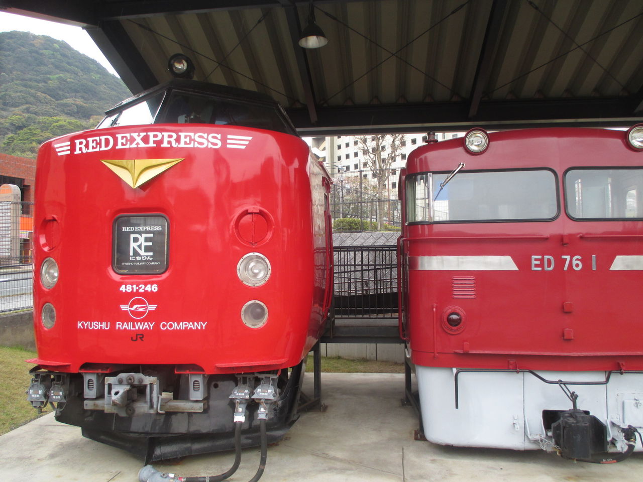 485系電車 Redexpress色 前頭部展示 Tshq写真館