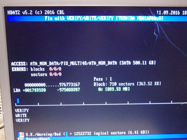 HDD修復ソフト HDAT2 と FromHDDtoSSD を使ってみる。 : tosh0114のブログ