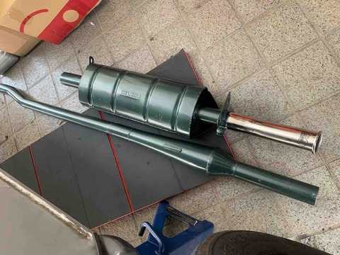 ローバーミニ リンクパイプ マフラー マニフロー フレキシブル