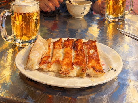 横這い。見事に置いて行かれる。