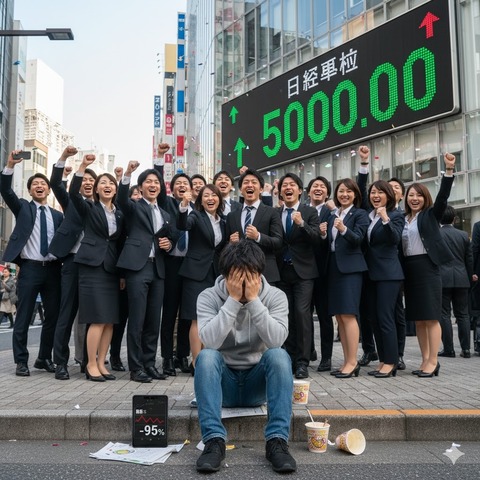 続伸。空売りは全決済。