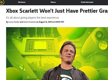 Xbox Scarlett Won't Just Hav