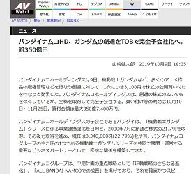 バンダイナムコHD