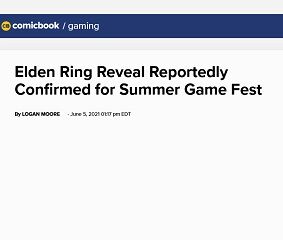 Elden Ring Reveal