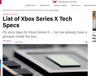 List of Xbox Series X Tech