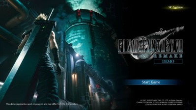 PS4 Leaked FFVII Remake Demo