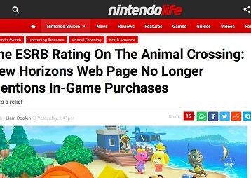 The ESRB Rating On