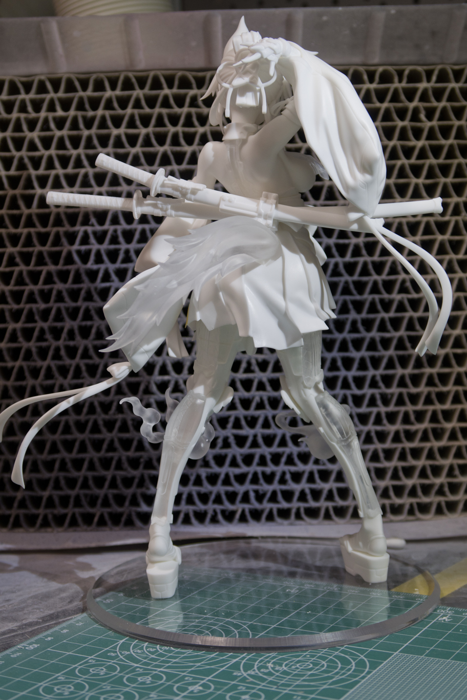 阿賀野 製作日記1】仮組み完成 : toshiのガレキぶろぐ