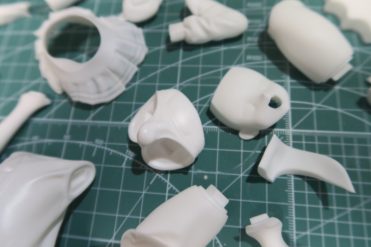 犬山たまき 制作日記1】仮組み完成 : toshiのガレキぶろぐ 犬山たまき 制作日記1】仮組み完成 : toshiのガレキぶろぐ