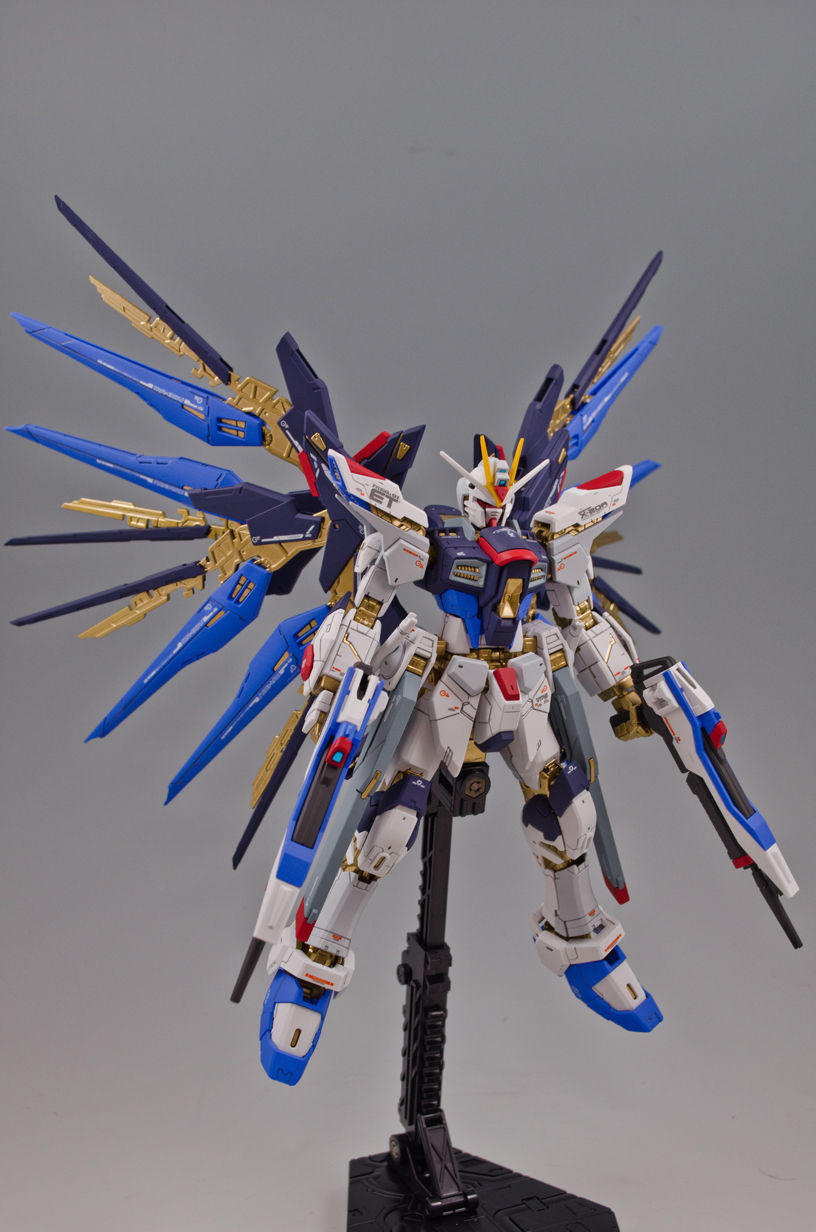 RG ストライクフリーダム+天空の翼｜to-yaさんのガンプラ作品