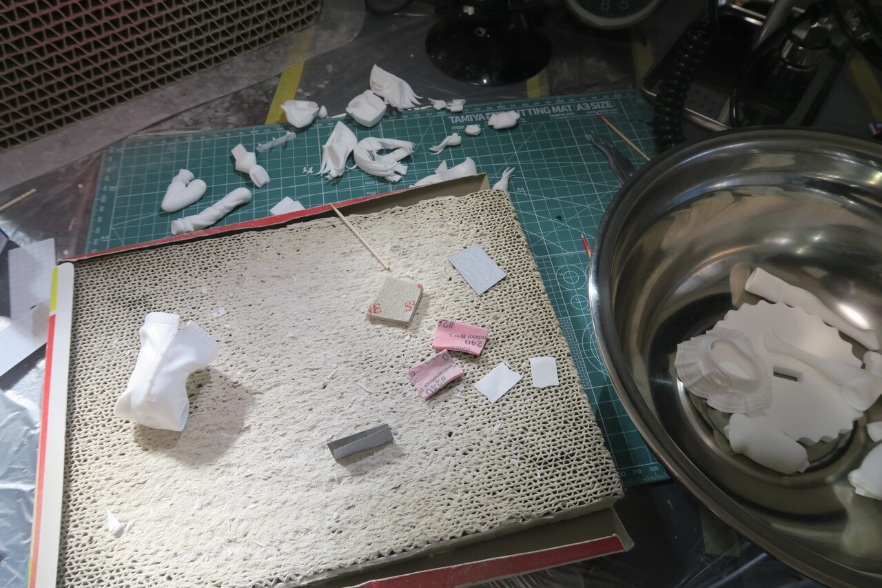 犬山たまき 制作日記1】仮組み完成 : toshiのガレキぶろぐ 犬山たまき 制作日記1】仮組み完成 : toshiのガレキぶろぐ