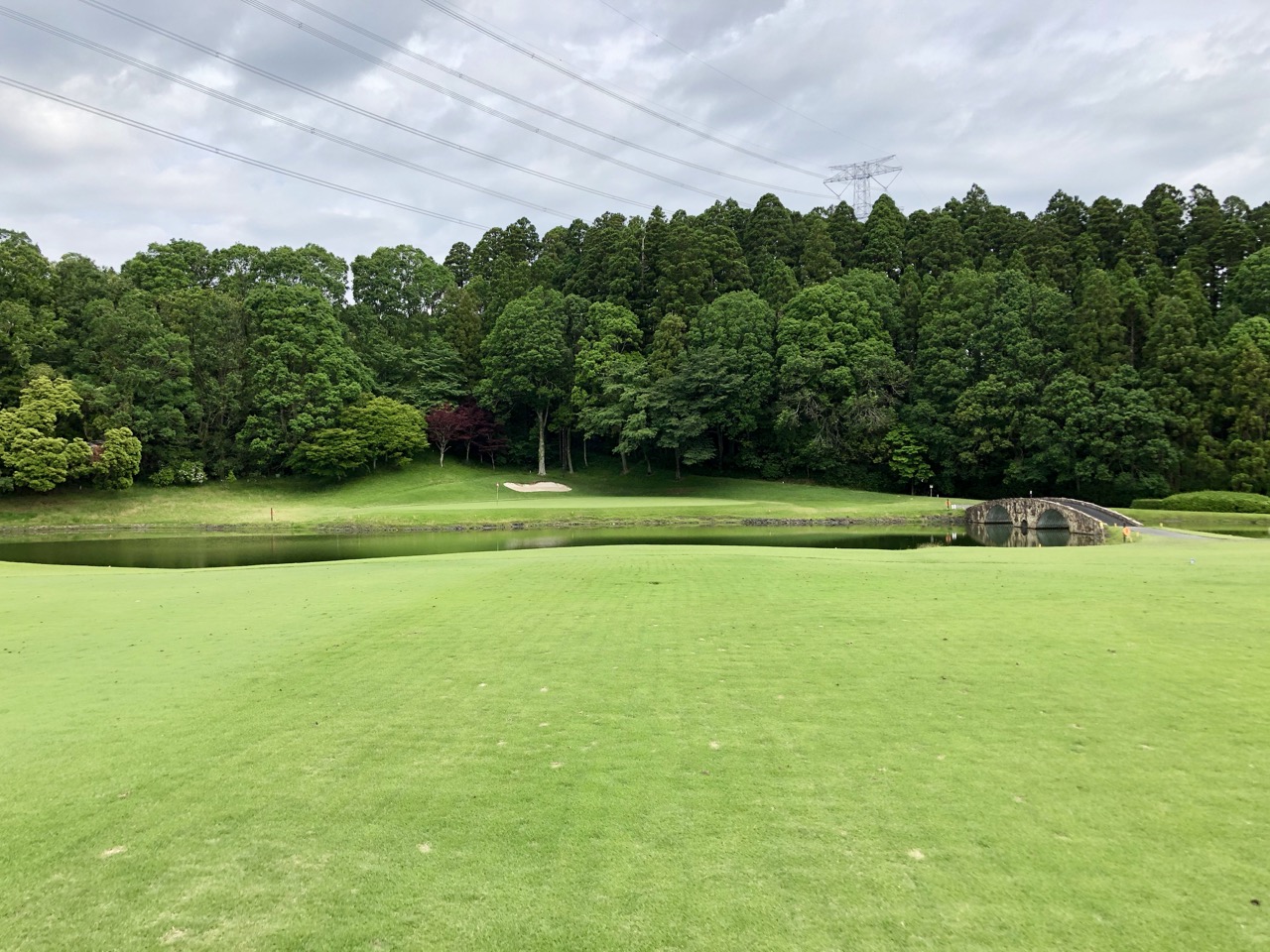 ビルウォー　ゴルフ　風景画 英国ゴルフ場風景画7枚と木製額縁のセット Bill waugh(ビル