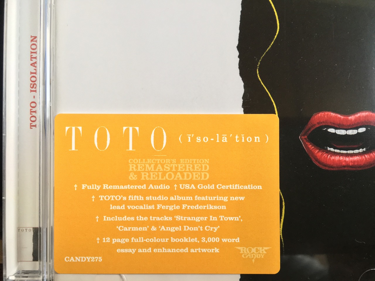 TOTO / Isolation (2015 Remastered) : 日常の風景と無駄話と