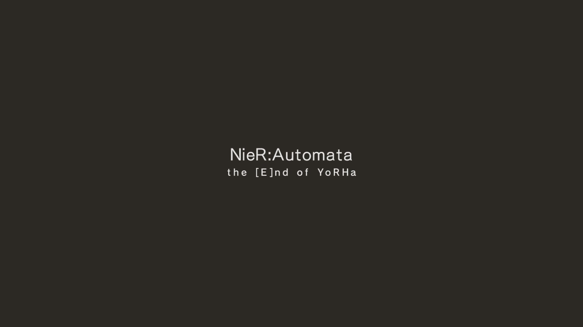 続々 Nier Automata Ps4 日常の風景と無駄話と 続々 Nier Automata Ps4 日常の風景と無駄話と