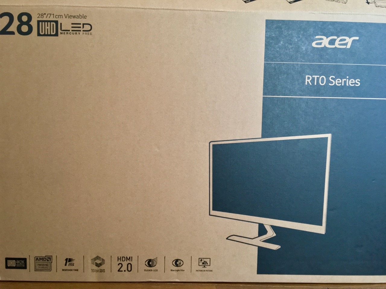 acer 4Kモニター RT280K : 日常の風景と無駄話と