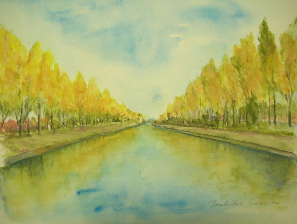 北海道札幌市 前田森林公園 December 1 07 水彩色鉛筆スケッチの部屋