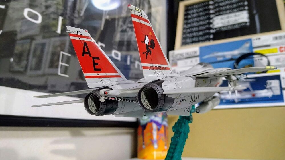 プラモデル】ハセガワ 1/72 F-14A (VF-31 トムキャッターズ プラモデル】ハセガワ 1/72 F-14A (VF-31 トムキャッターズ