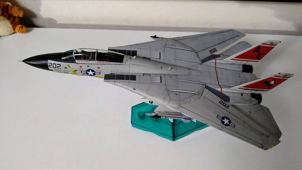 プラモデル】ハセガワ 1/72 F-14A (VF-31 トムキャッターズ