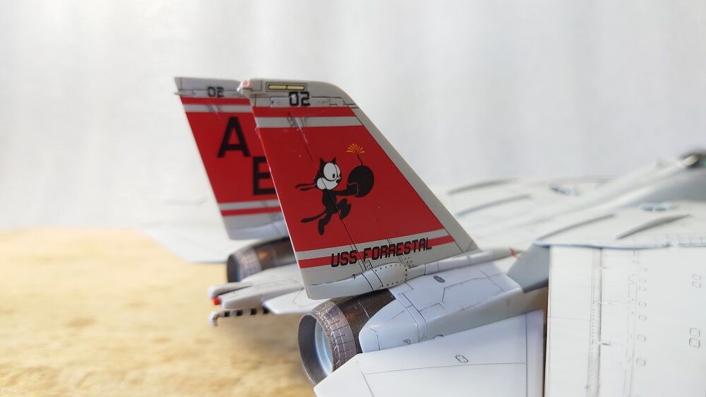 プラモデル】ハセガワ 1/72 F-14A(VF-31 トムキャッターズ)トム