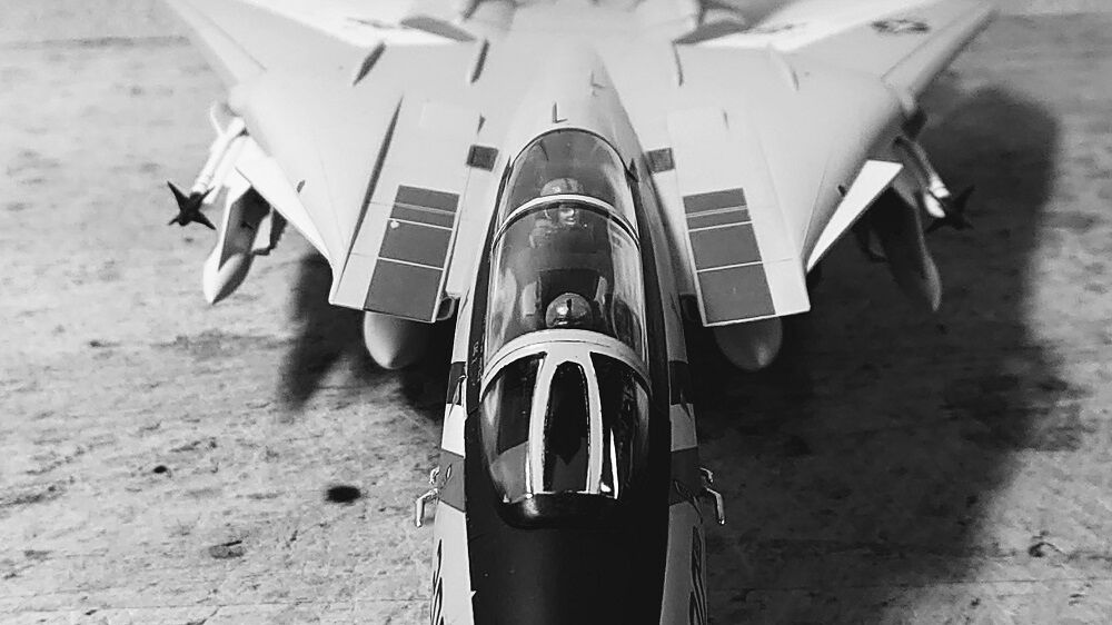 プラモデル】ハセガワ 1/72 F-14A (VF-2 バウンティハンターズ)5機目