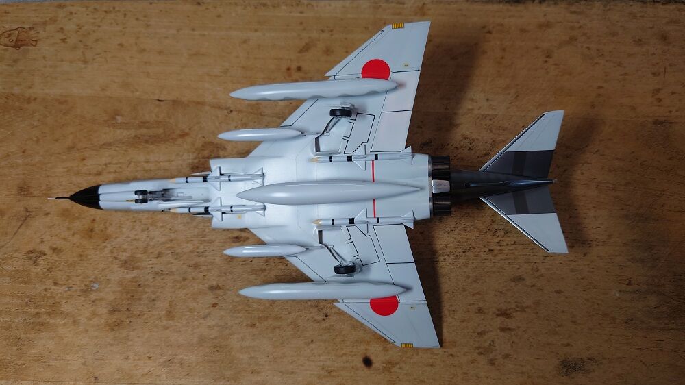 プラモデル】ハセガワ・1/72 空自 F-4EJ ファントムⅡ (再)完成