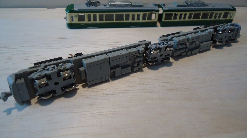 鉄道模型】MODEMO・江の島電鉄 新500形 (修理中） : 鶴岡畳産業