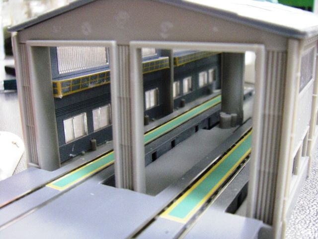 鉄道模型】レイアウト・TOMIX 複線機関庫のグレードアップ 鉄道模型】レイアウト・TOMIX 複線機関庫のグレードアップ