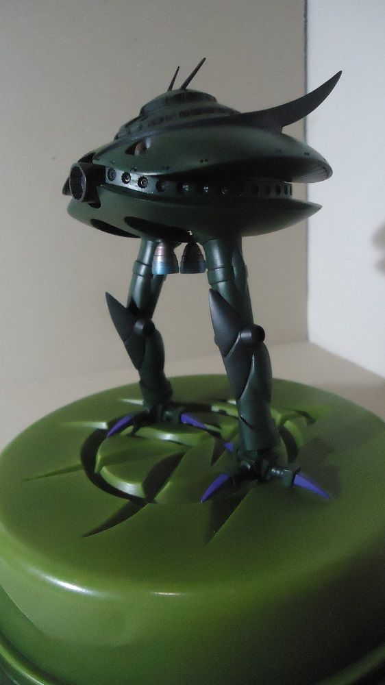 ガンプラ 旧キット 1 550 ビグザム 完成 鶴岡畳産業ブログ 最強猫 バーニーと遊ぼ